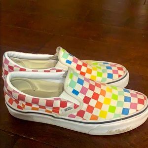 Rainbow vans